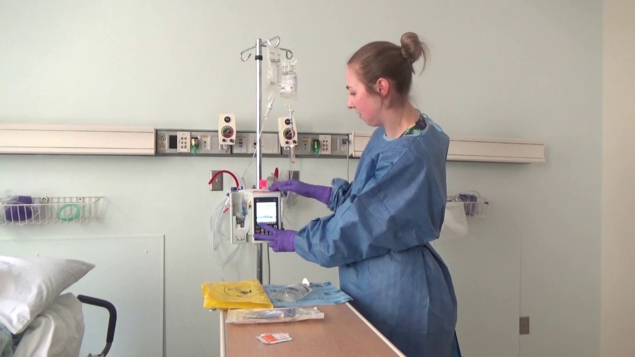 Chemo Biotherapy Multiple Drug Regime Set up