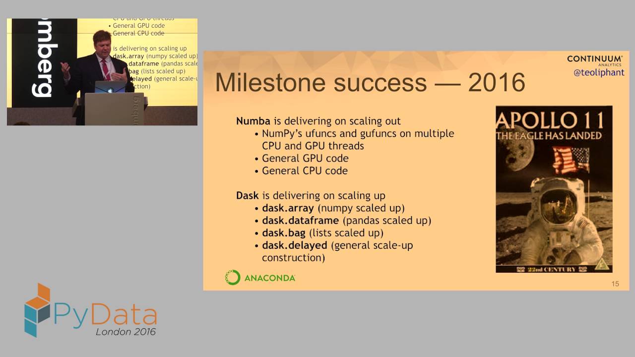Travis Oliphant - KEYNOTE: Scaling Out PyData