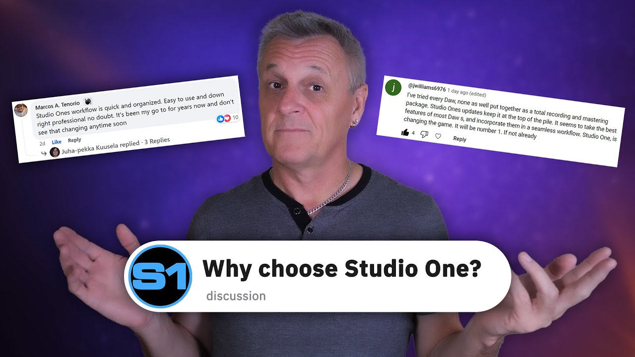 Why YOU Chose Studio One!