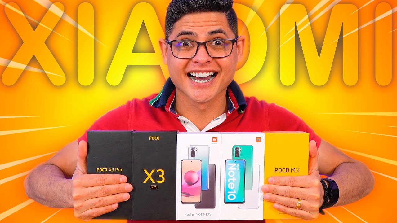 OS 5 XIAOMI QUE MAIS VALE A PENA COMPRAR NO BRASIL ATUALMENTE! TOP 5 CUSTO BENEFÍCIO