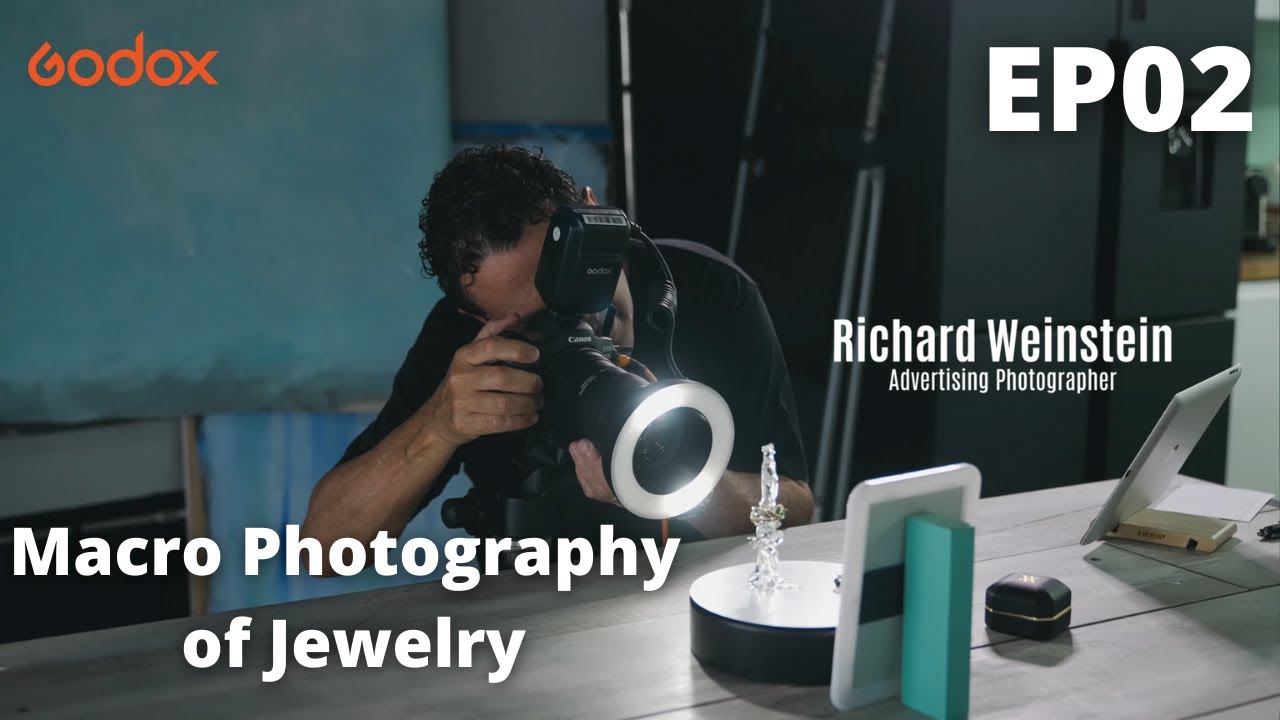 Godox Macro Photography Academy EP02 - Macro Photography of Jewelry with Flash MF-R76