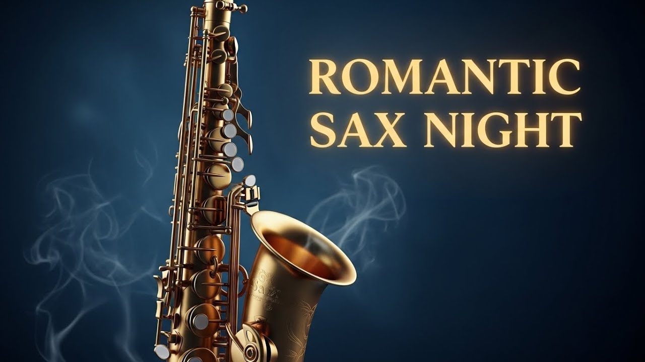 Romantic Sax Night Chill | Música Suave para Relajar la Mente