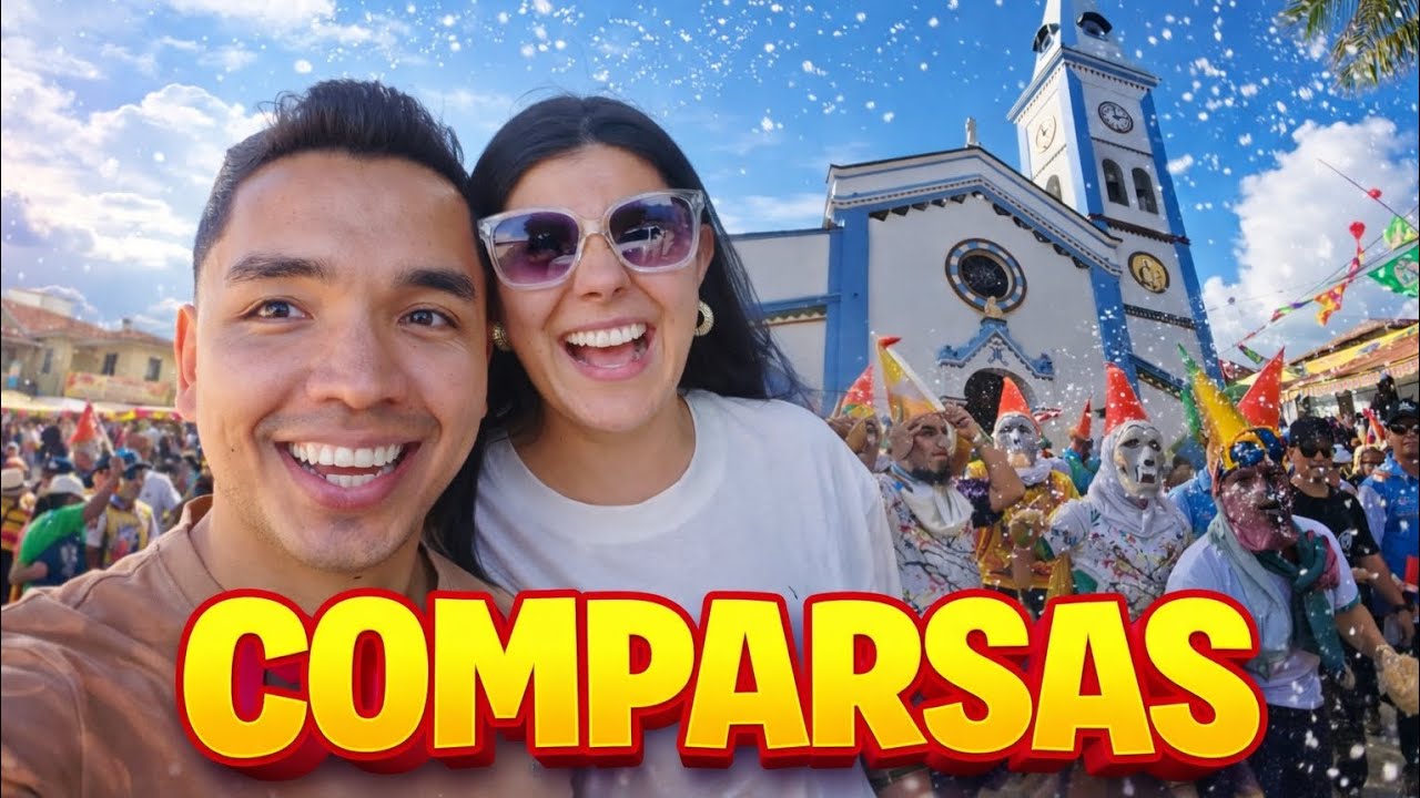 Así se viven las COMPARSAS en Colombia 🇨🇴