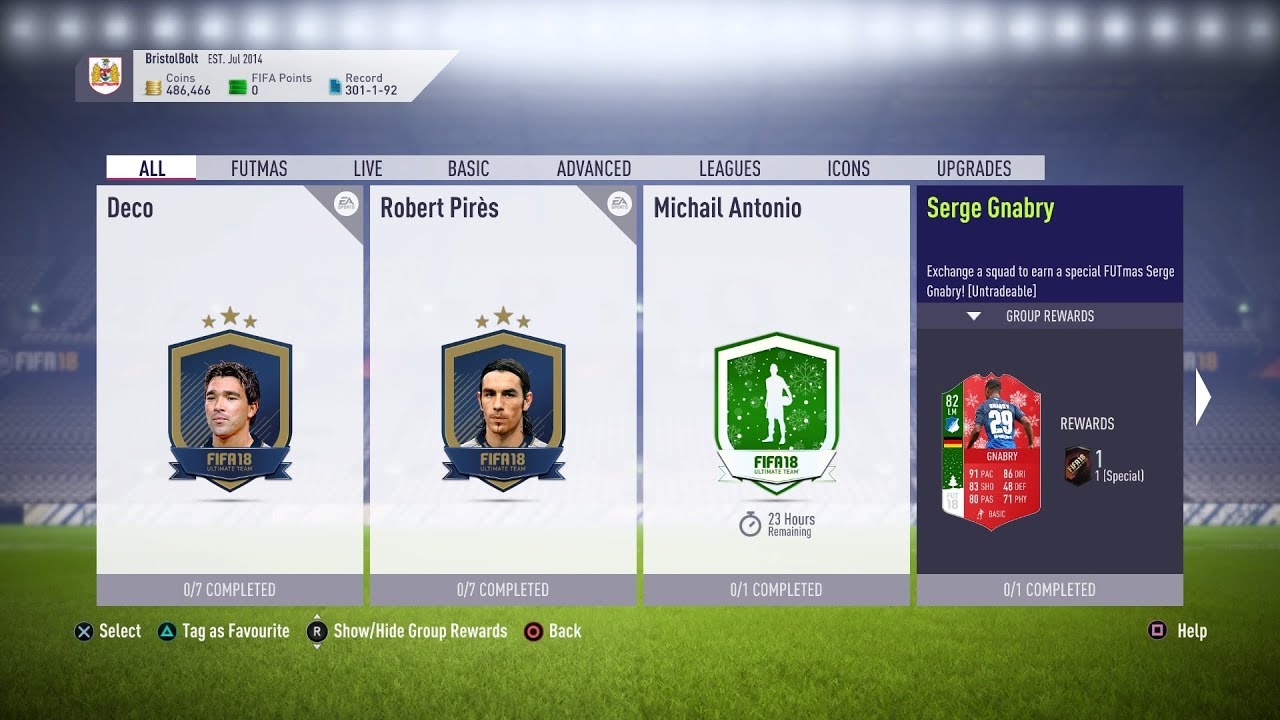 Fifa 18 - Futmas Sbc Gnabry Cheapest Solution! (Futmas Sbc Gnabry Cheapest Way)
