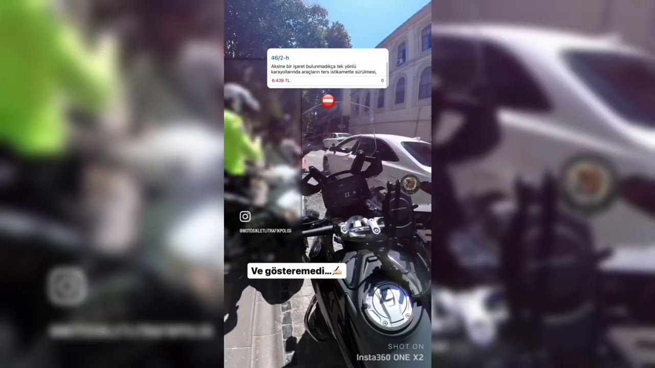 Trafik Olayları #trafikolayları #trafikcezası #trafikpolisi #motosikletlitrafikpolisi #trafik360
