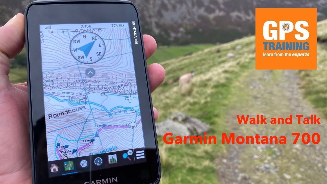 Walk with an Outdoor GPS - Montana 700
