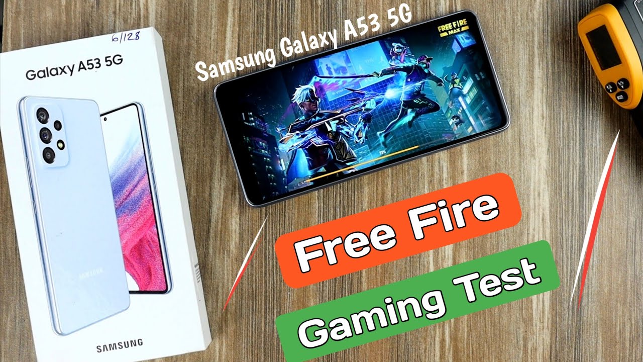 Samsung Galaxy A53 5G Free Fire Gaming Test and Heating & Battery Drain Test 🔥