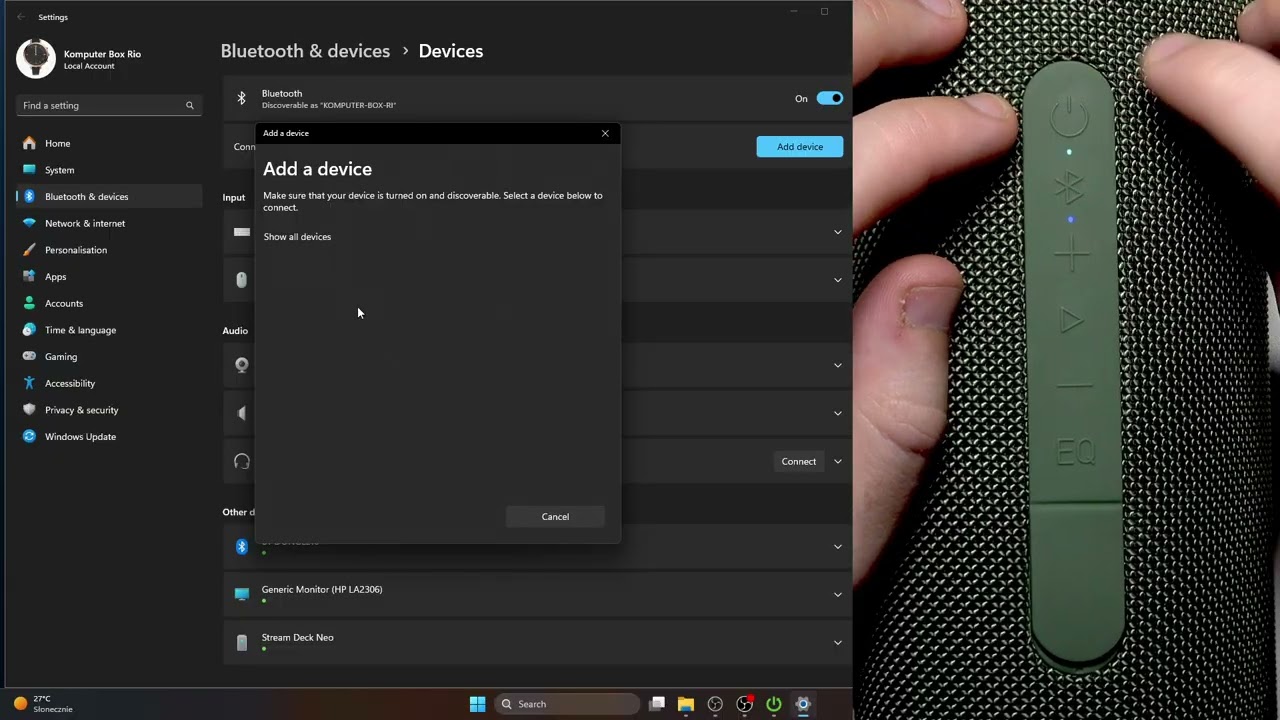 QCY SP7 &ndash; How to Pair With PC (Windows 10/11)