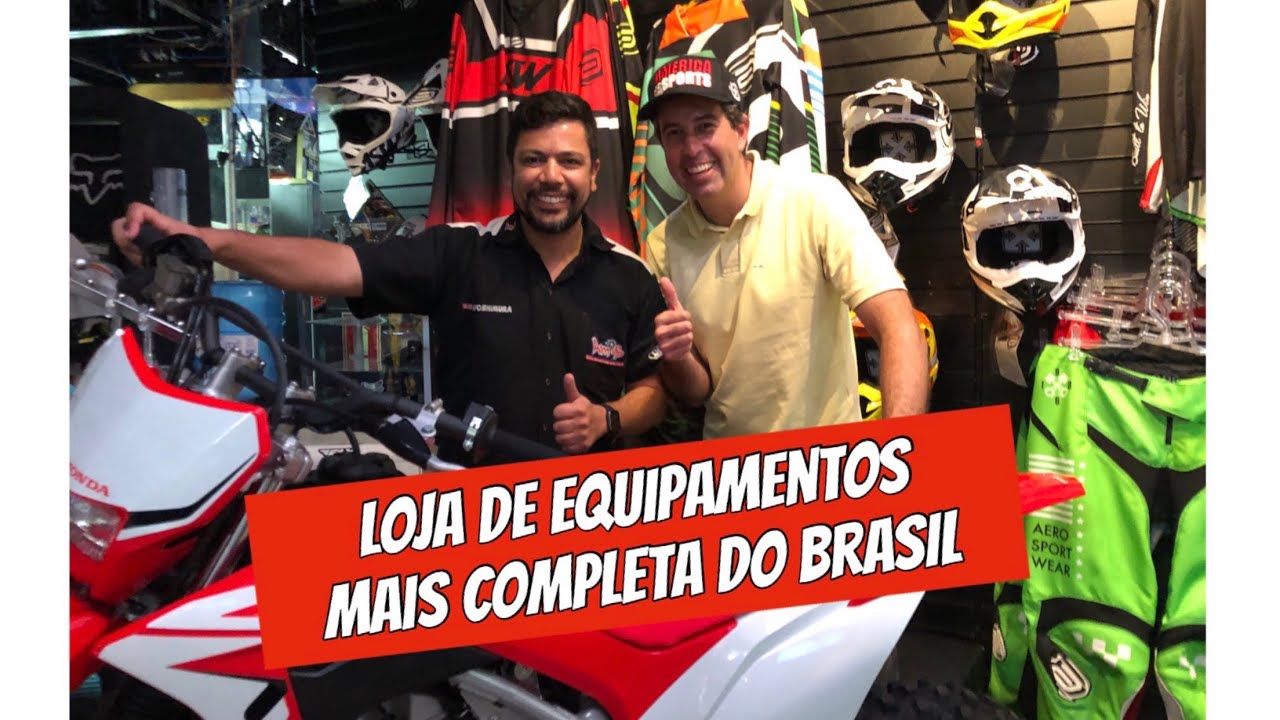 Estivemos na America Sports, uma das melhores lojas de off road do Brasil!