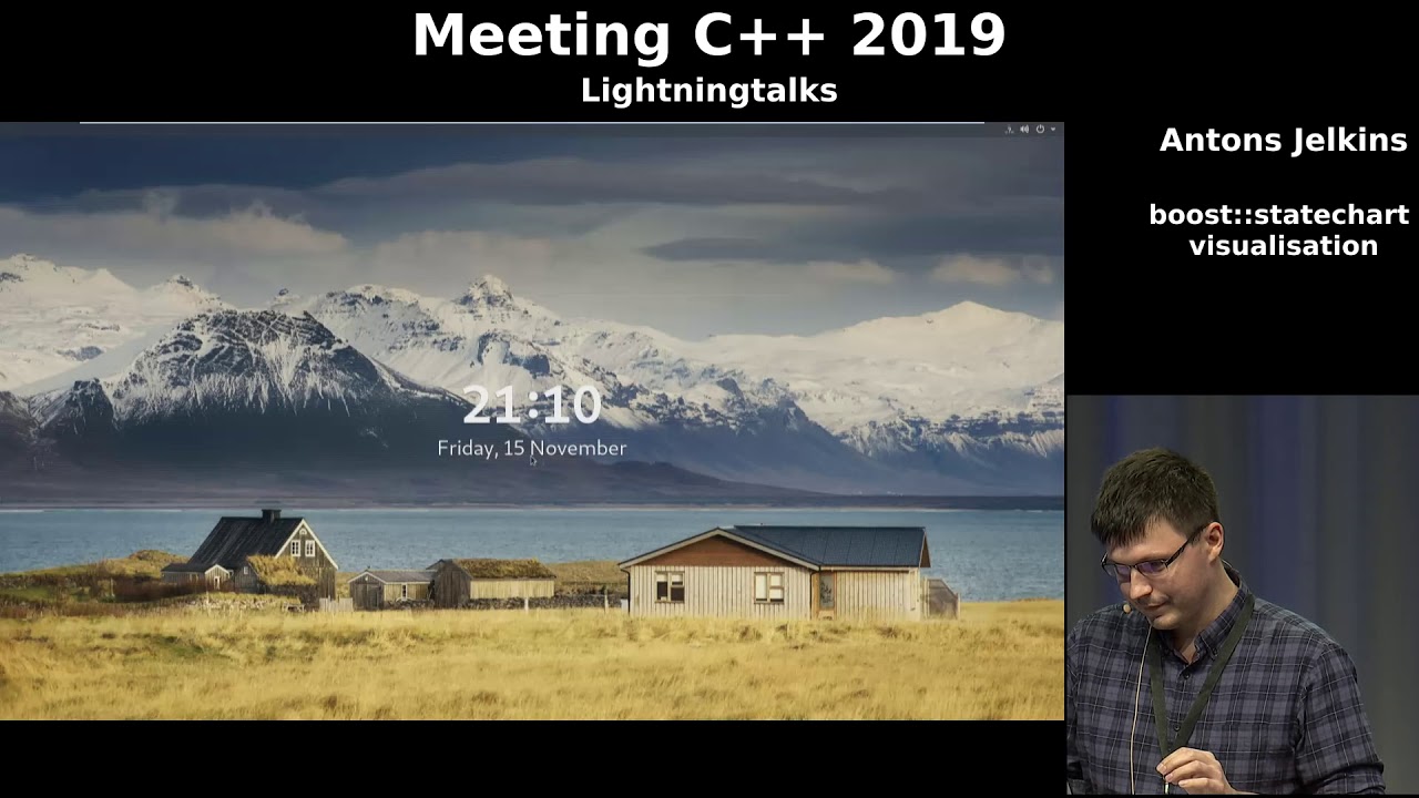 Boost statechart visualisation - Antons Jelkins - Meeting C++ 2019 lightning talks