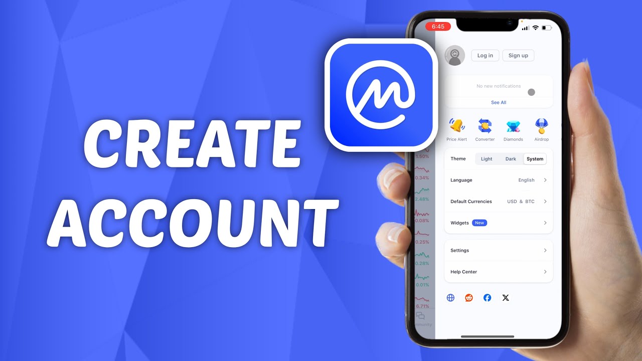How to Create Account on CoinMarketCap! (2025)