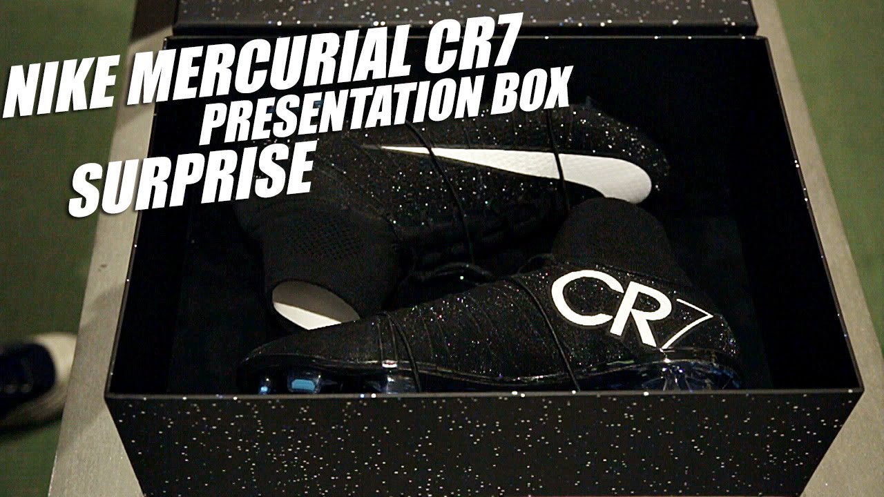 Nike Mercurial Superfly CR7 presentation box suprise at the Unisport store