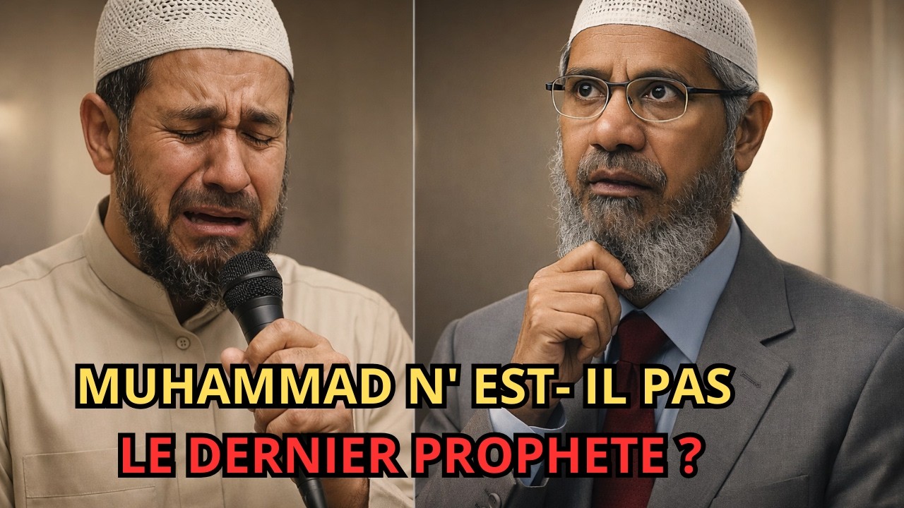 IL AFFIRME QUE MUHAMMAD ﷺ N’EST PAS LE DERNIER PROPHÈTE DR ZAKIR NAIK RÉTABLIT LA VÉRITÉ SANS DÉTOUR