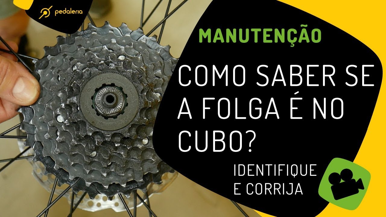 A folga é no cubo ou no freehub? Veja como identificar e consertar. Pedaleria