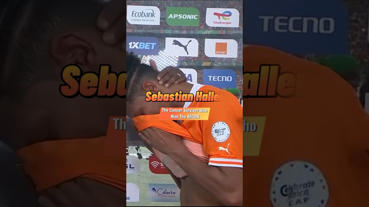 Sebastian Haller, The Cancer Survivor Who Won The Afcon#football #shorts #africa