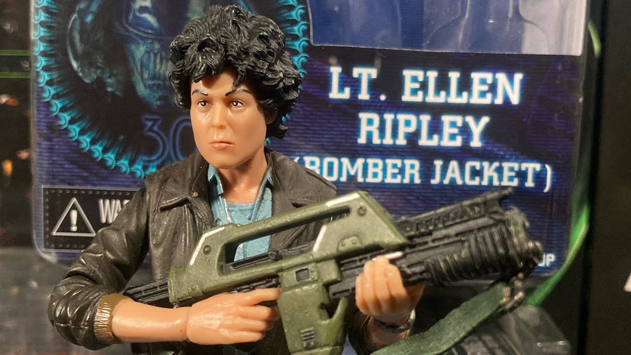 LT. ELLEN RIPLEY (BOMBER JACKET) // NECA // UNBOXING Y REVIEW EN ESPAÑOL