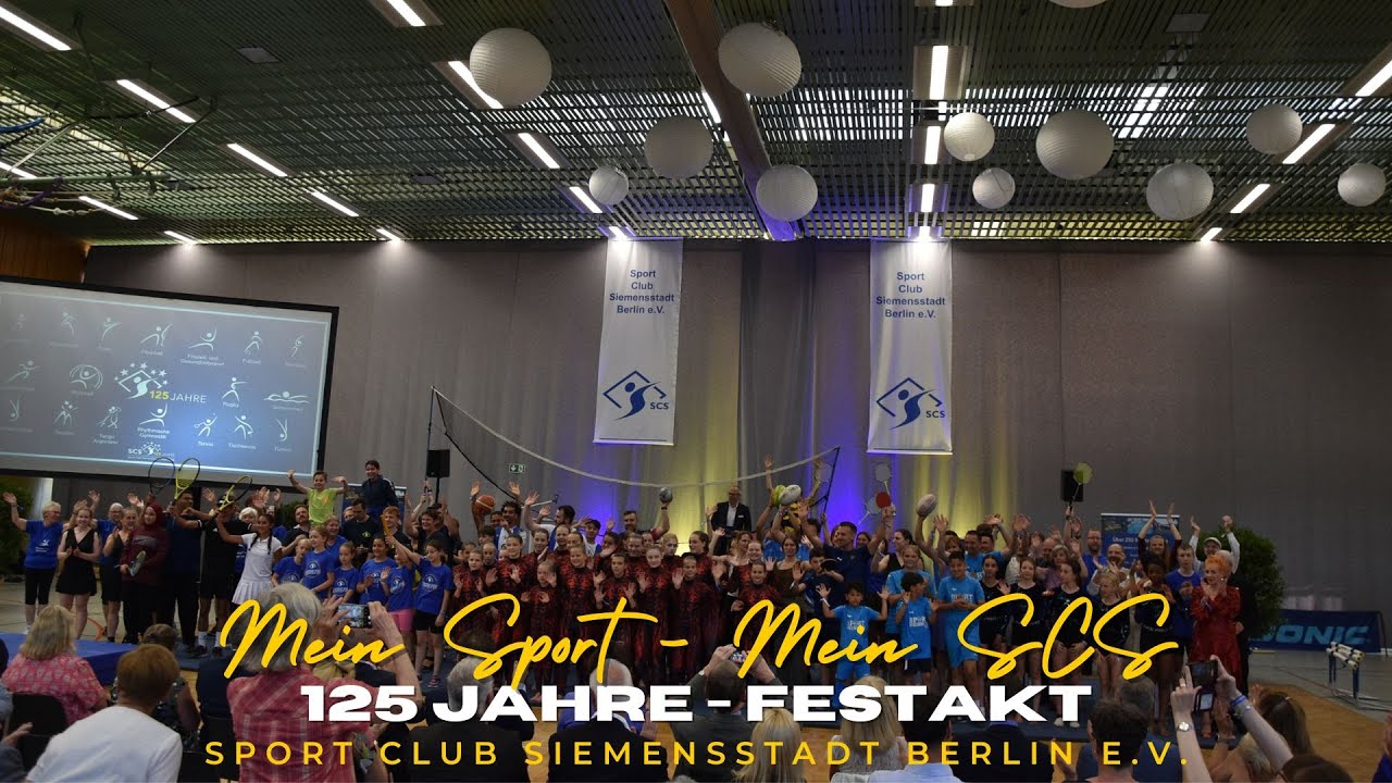 125 Jahre Sport Club Siemensstadt Berlin – Festakt (in voller Länge)