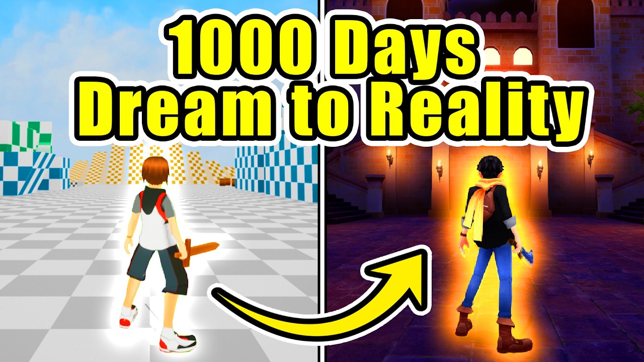 1000 Days of Making my Dream Game