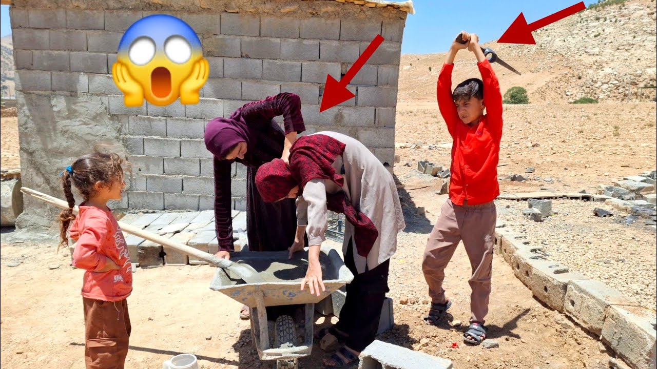 When Shahla takes Cyrus' side: She fights with Zeinab.