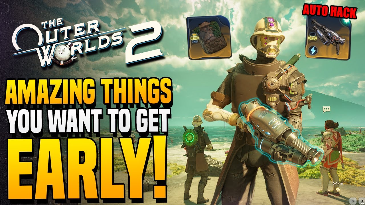 The Outer Worlds 2 — удивительные вещи, которые нельзя пропустить! Все сейфы на острове Парадайз