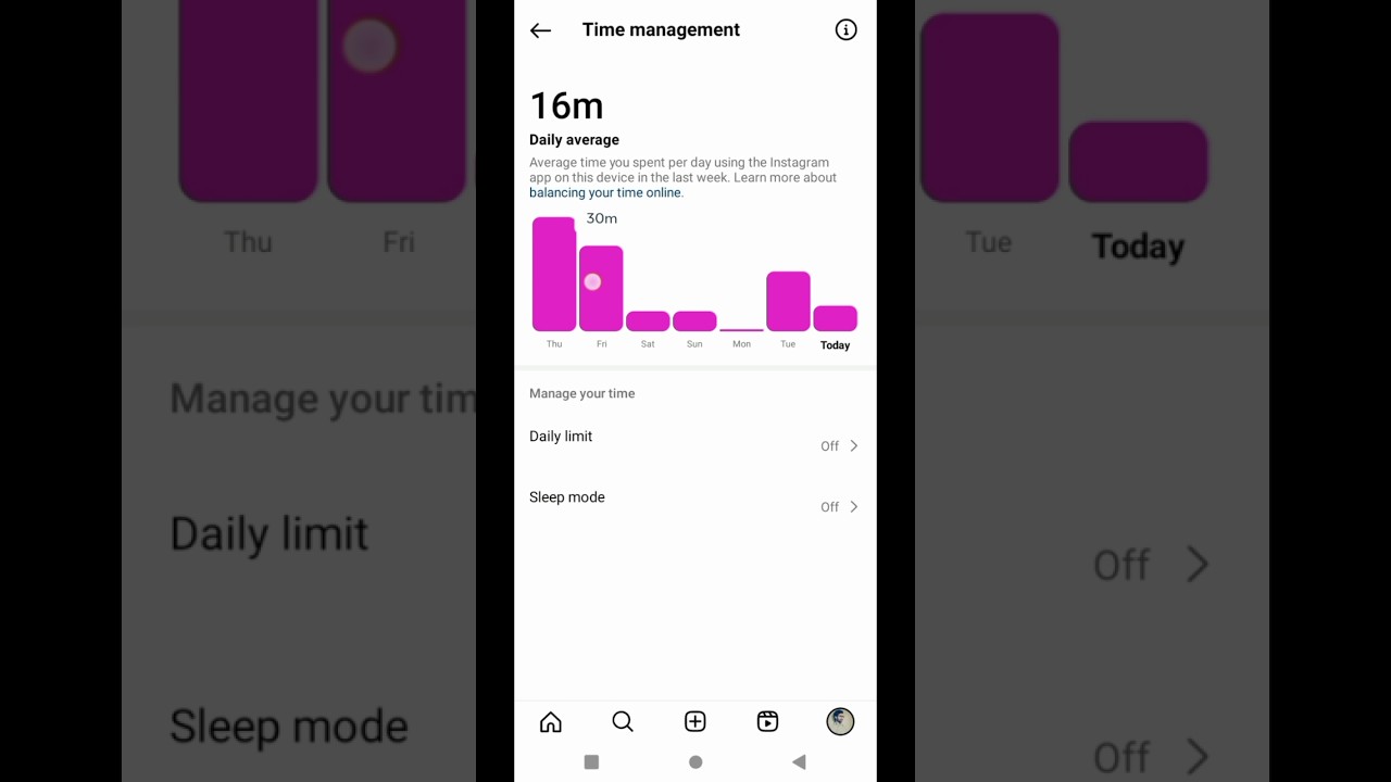 Daily Instagram kitna use karty hain kaise pata kare/Instagram time spent/ Instagram Time management