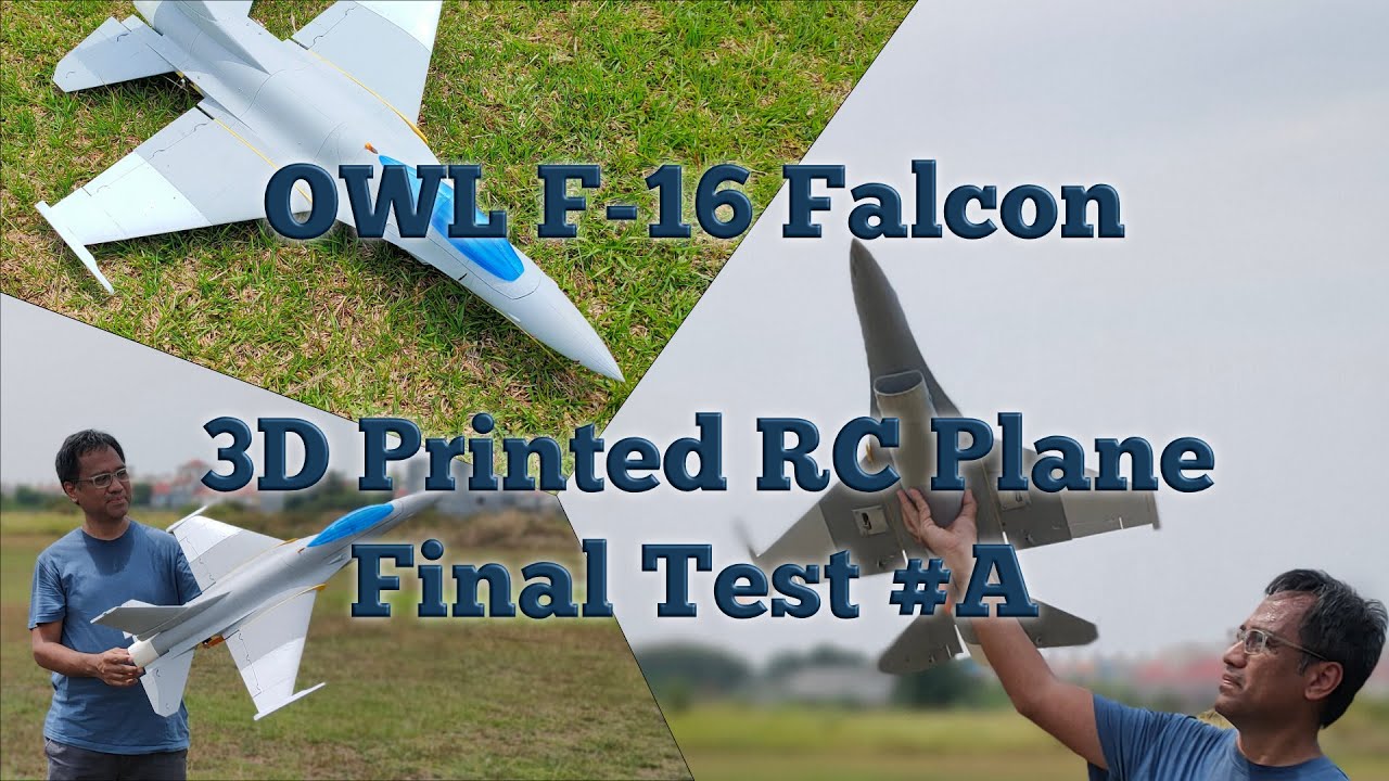 OWL F-16 Falcon ~ 64mm EDF ~ Final Test A