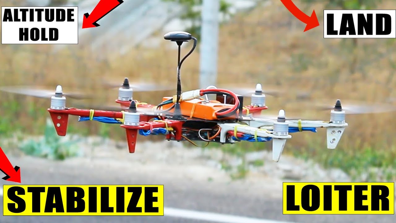 TESTING STABILIZE, LOITER, ALTITUDE HOLD, LAND flight mode | PIXHAWK 2.4.8  | IMPOSSIBLE CREATIVITY