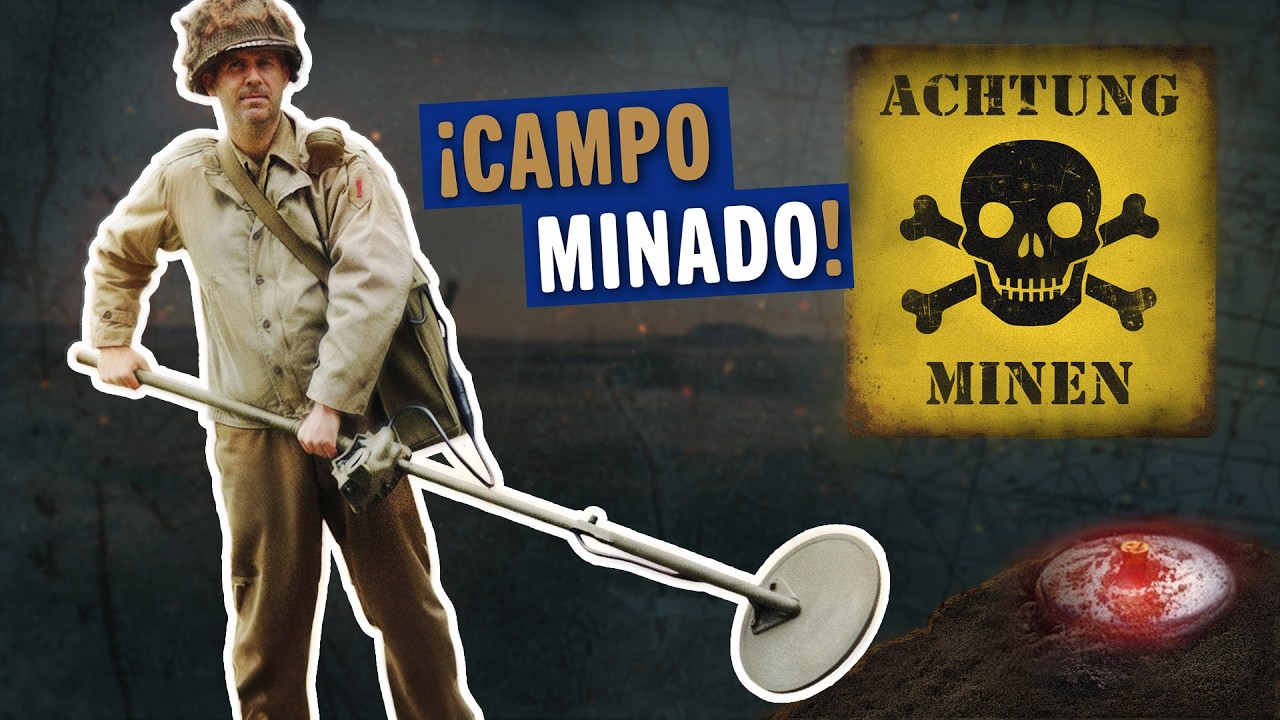 ACHTUNG MINEN! 💀 En un campo de minas de la 2ª Guerra Mundial