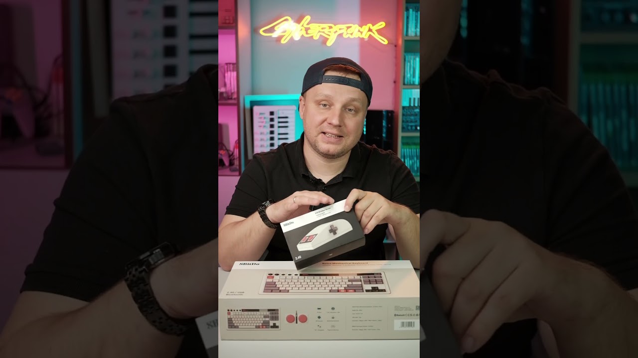Мышка в стиле #NES от #8bitdo N30 Mouse #asspect83 #обзор