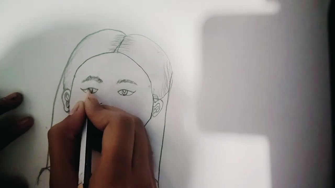 Doll drawing art
