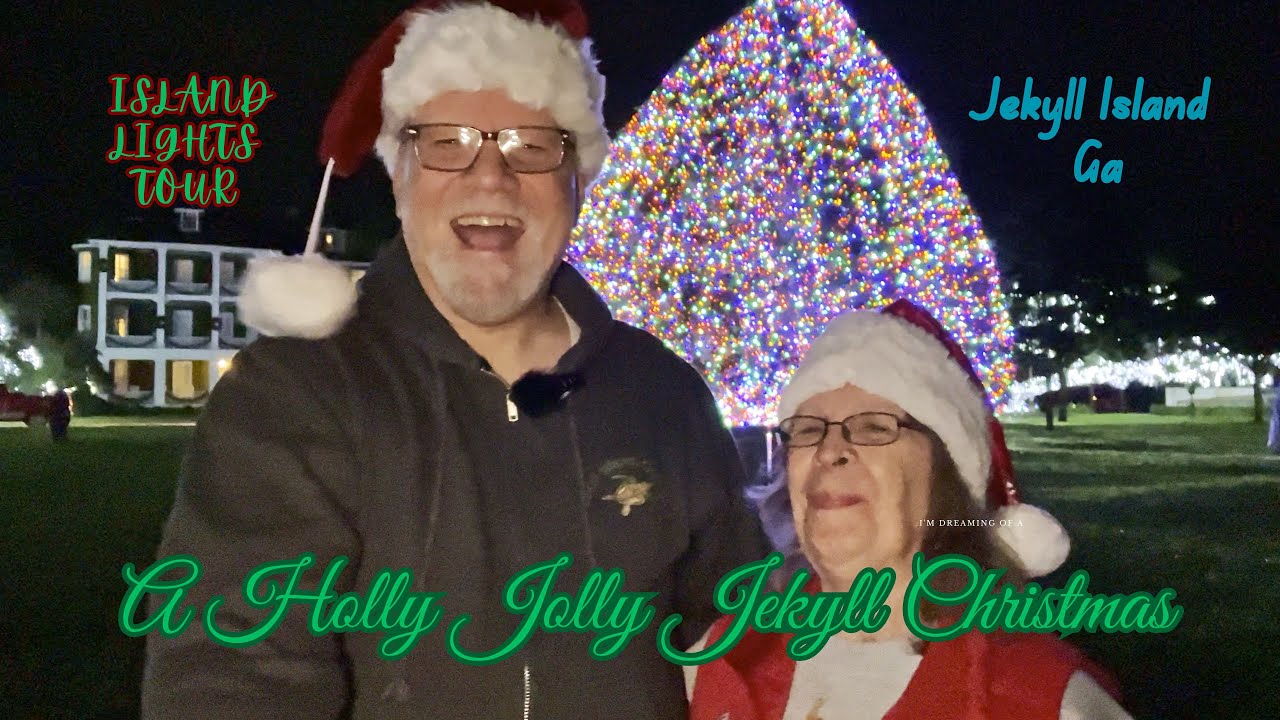 Holly Jolly Jekyll Christmas | Jekyll Island Ga | Christmas Lights Tour