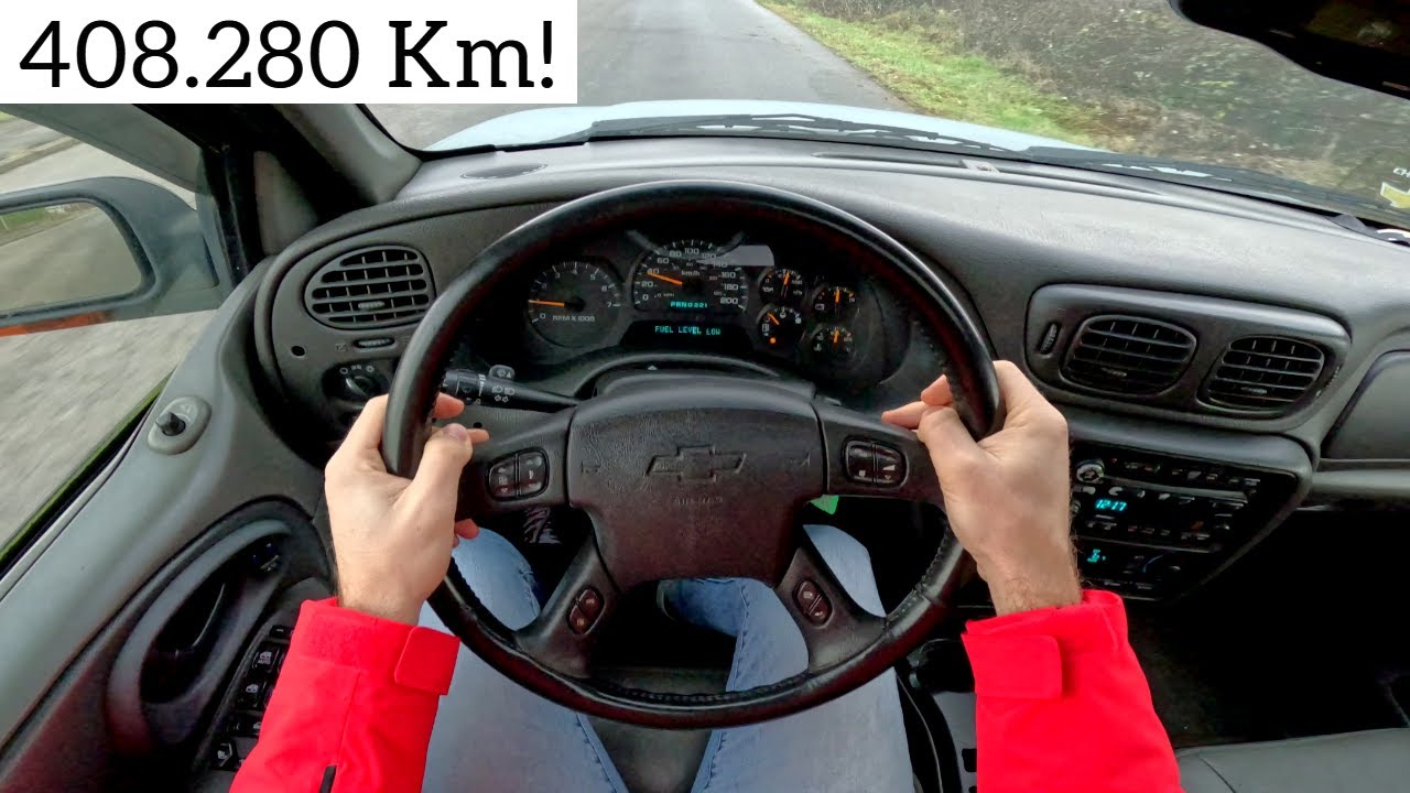2003 Chevrolet Trailblazer 408280 Km!!! [4.2 - 273 HP] POV Test Drive | 0-100 Acceleration