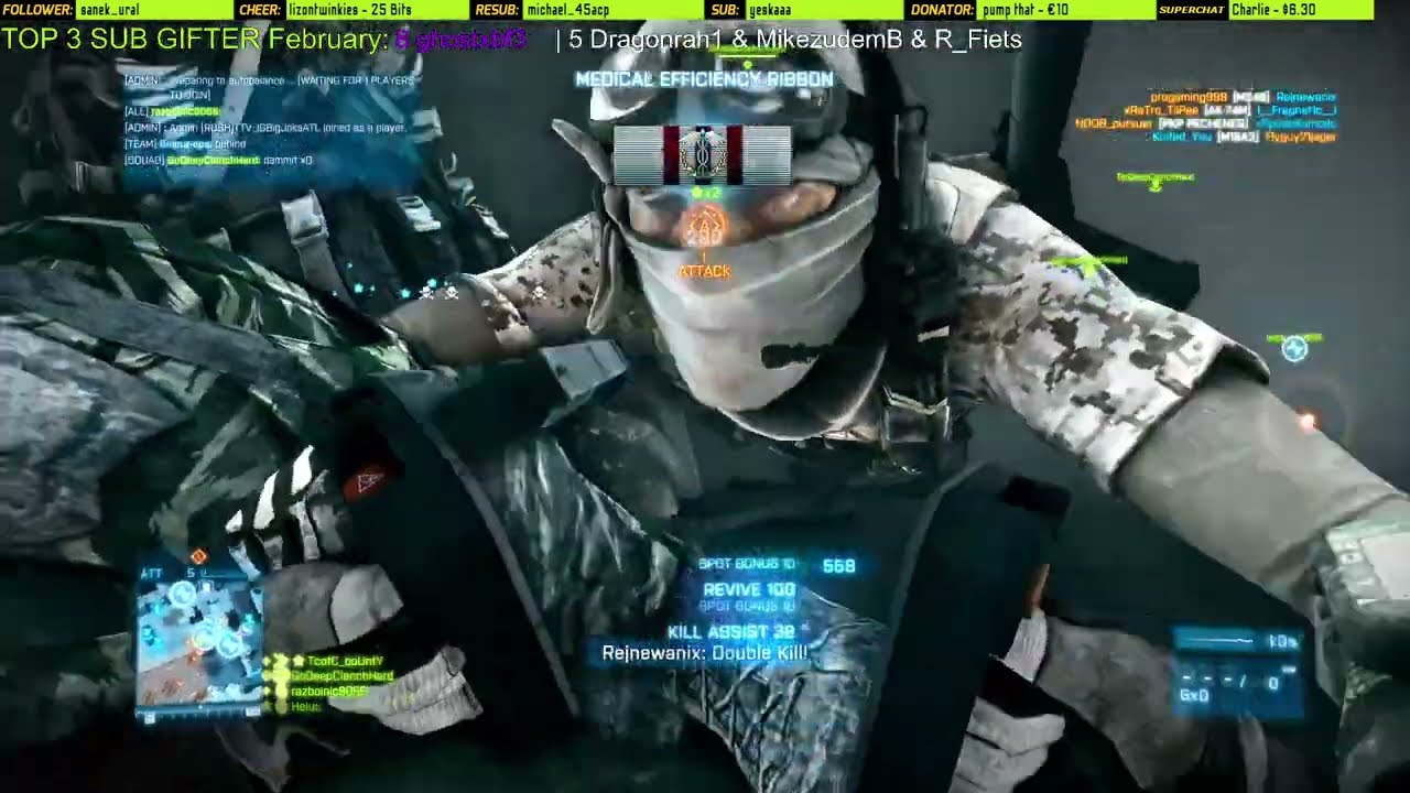 BF3 Uncut: ⚡ Grand Bazaar Rush Attacking w/ GoDeep & more ⚡