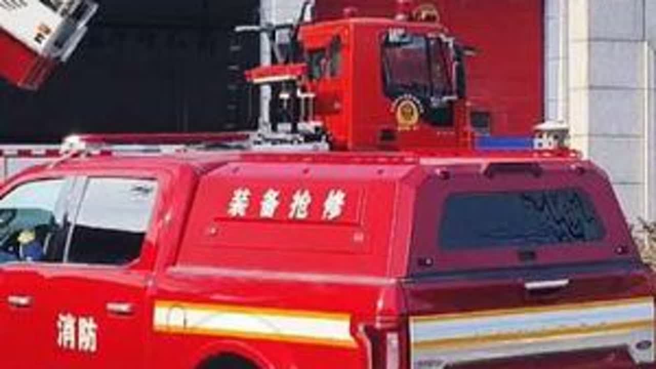 #消防救援 #消防车 #消防 一季度巡检开始了