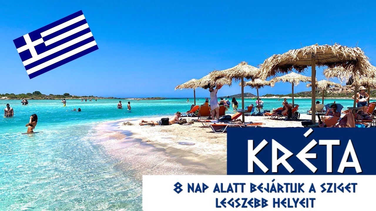 KRÉTA, 8 nap alatt bejártuk a sziget legszebb helyeit🇬🇷