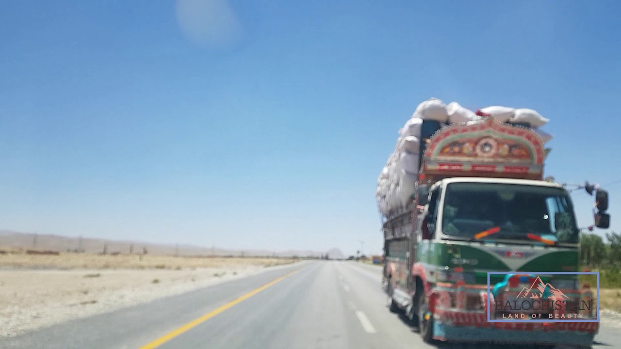 Majestic Landscape of Quetta Karachi Highway from Quetta to Khuzdar Part I