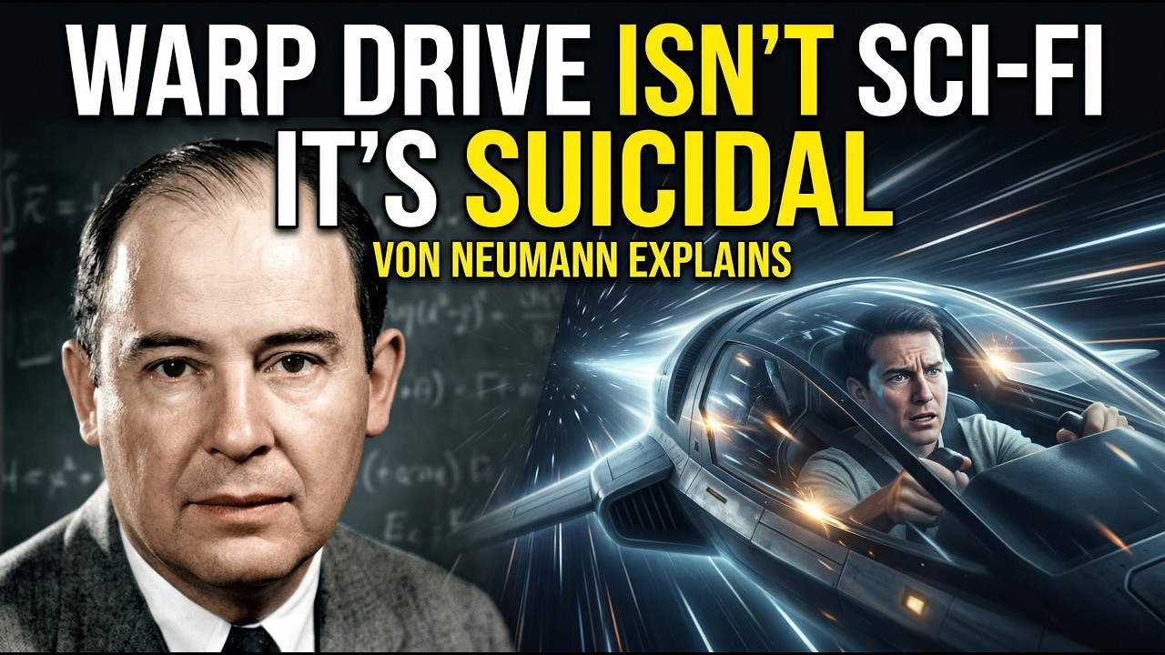 Why Warp Drive  Isn't Sci Fi &mdash; It's Just Thermodynamically Suicidal: Von Neumann&rsquo;s Analysis