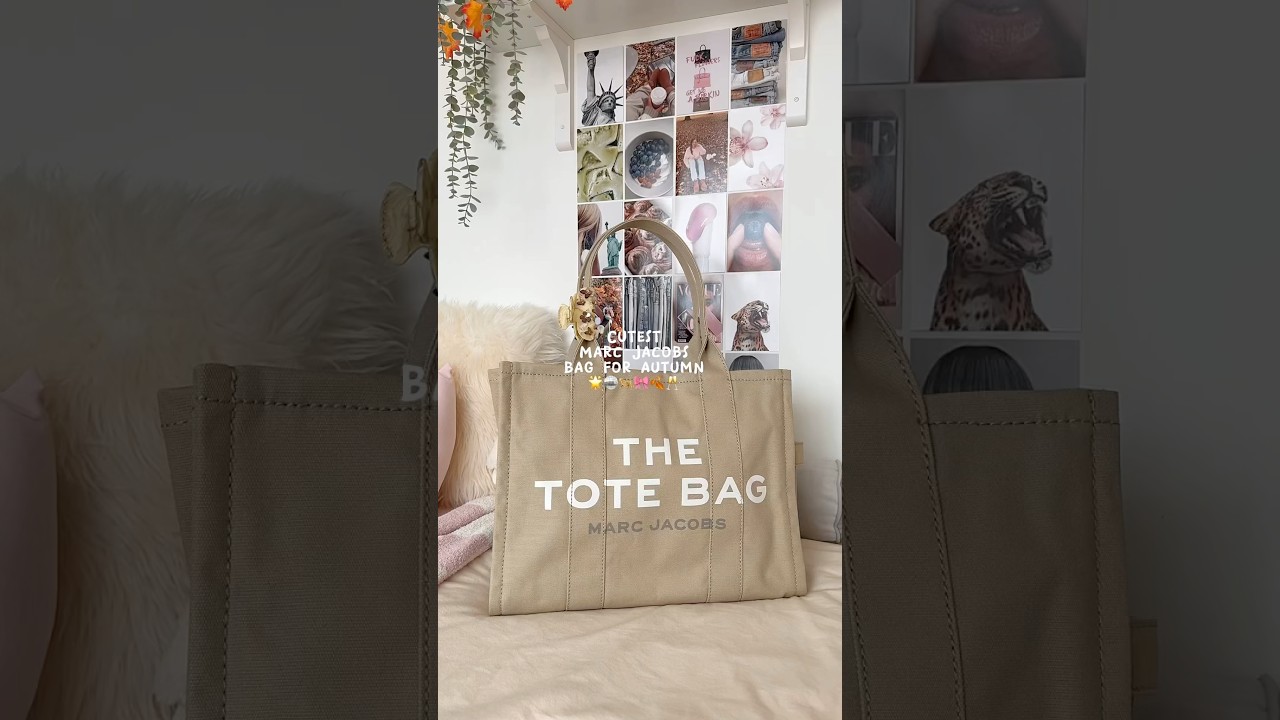 The tote bag in colour Camel!🍂🐆 #thetotebag #marcjacobs #autumn #autumnfashion #bag
