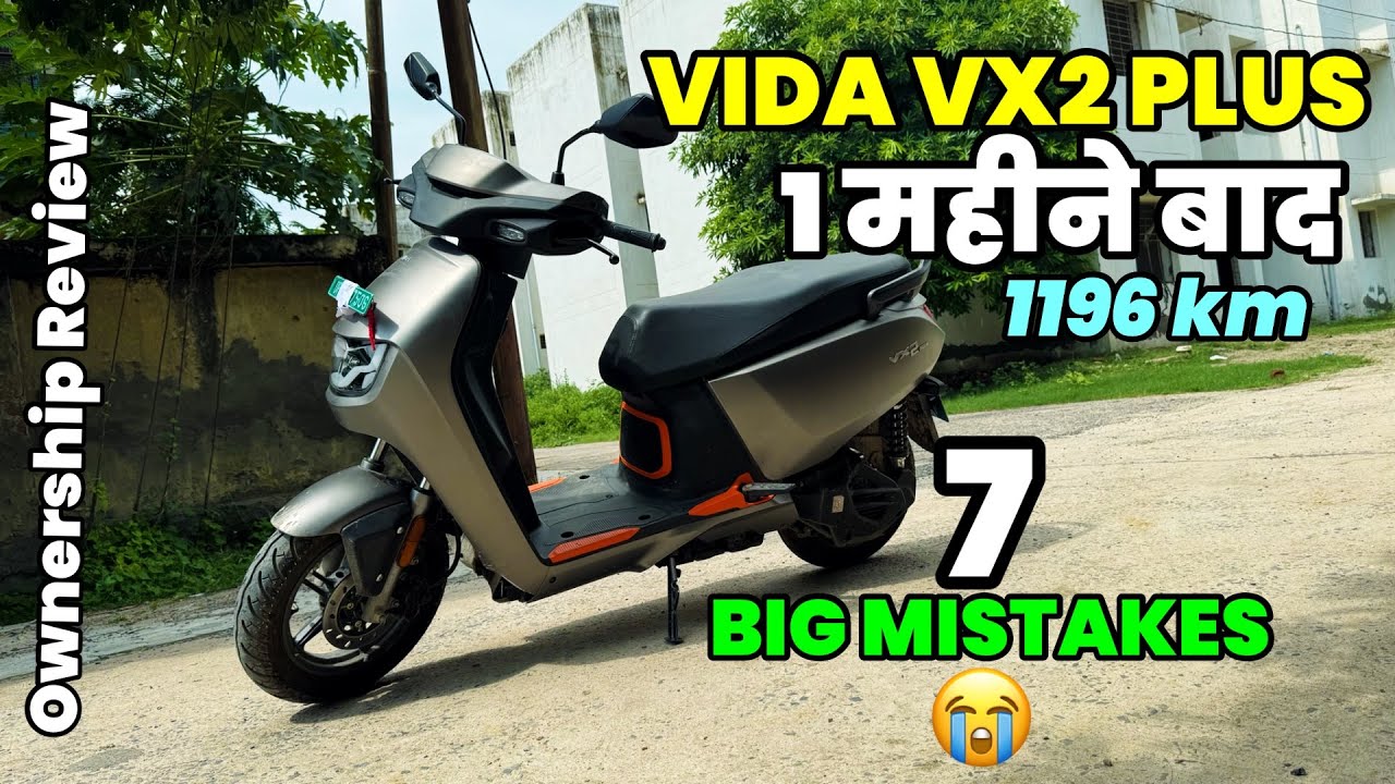 Vida vx2 Plus Ownership Review after 1 month 1196km