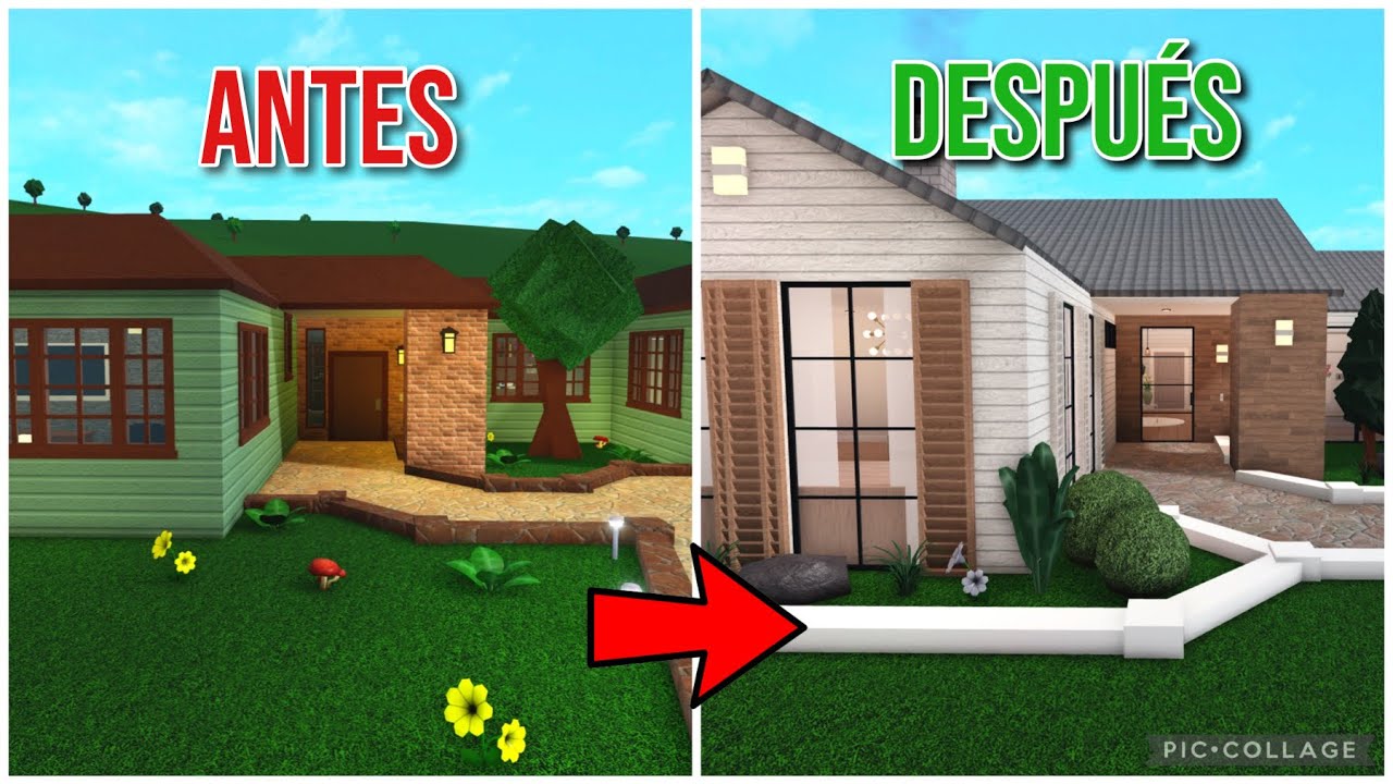 RENOVÉ la CASA FAMILIAR de BLOXBURG... *NO CREERÁS EL RESULTADO*