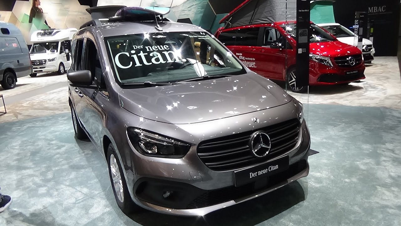 2022 Mercedes-Benz Citan Tourer Pro 113 - Exterior and Interior - Caravan Salon Düsseldorf 2021