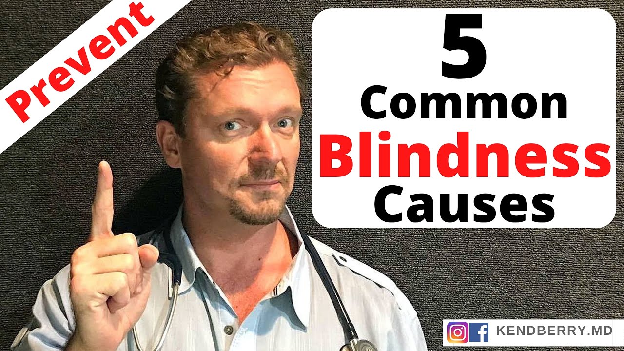 5 Most Common Causes of BLINDNESS (Prevent/Reverse) 2024
