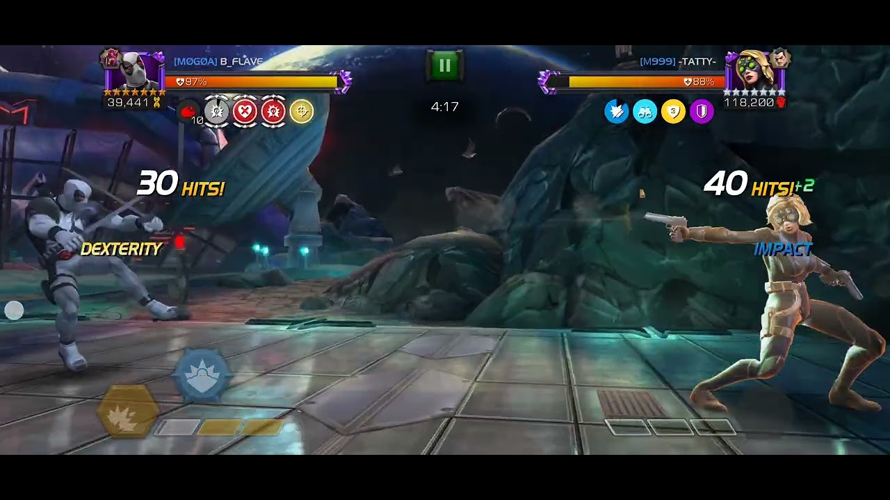 Mcoc Alliance War - Deadpool Vs Yelena