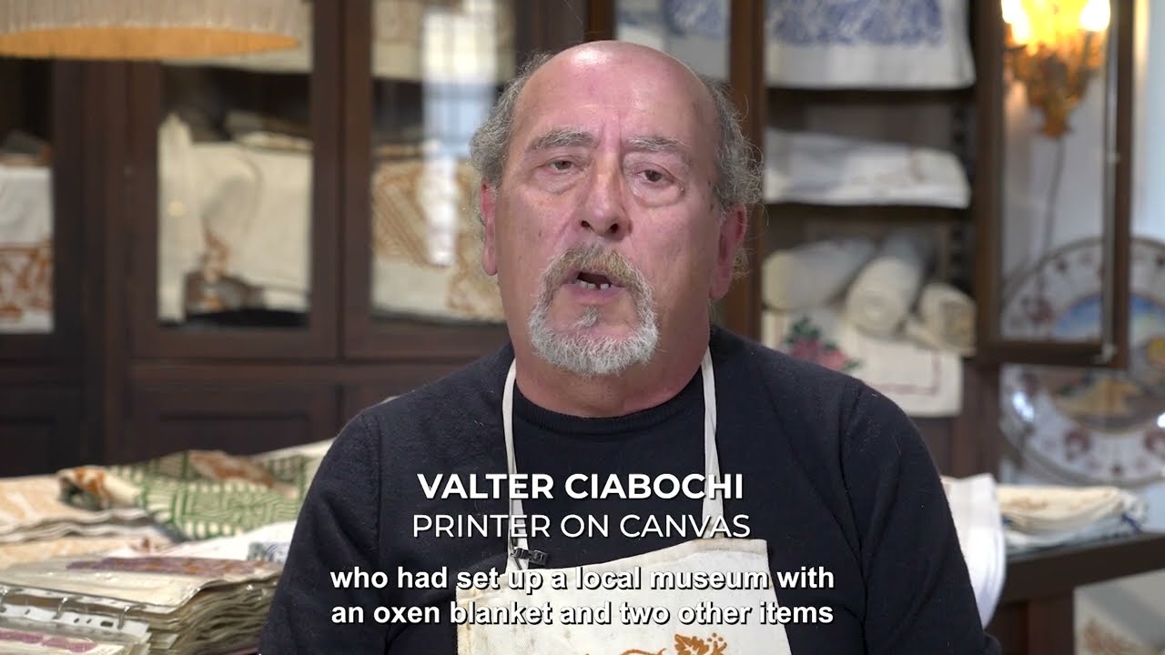 VALTER CIABOCHI, printer on canvas - ENG