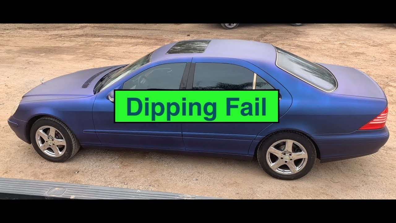 2005 S430 Plasti-Dip Martian Blue (Co-part Auction Car)