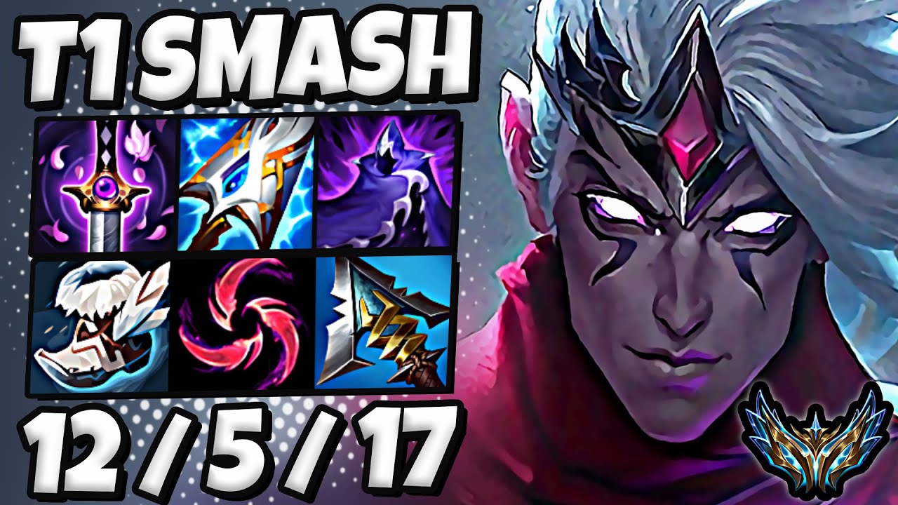 T1 Smash Varus vs Ezreal [ ADC ] Korea Challenger Patch 25.12