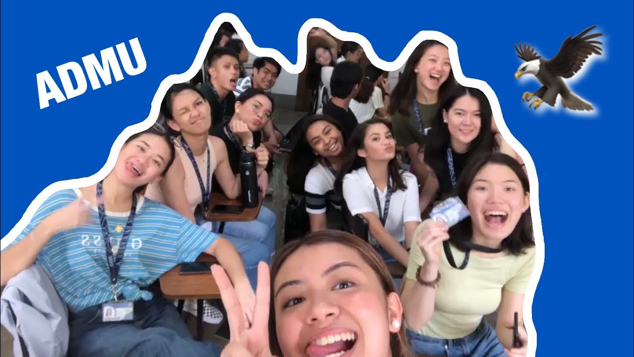 my first two days in college (ateneo)