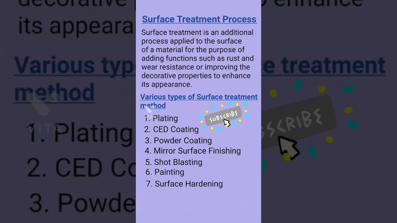 Surface Treatment Process | #shorts