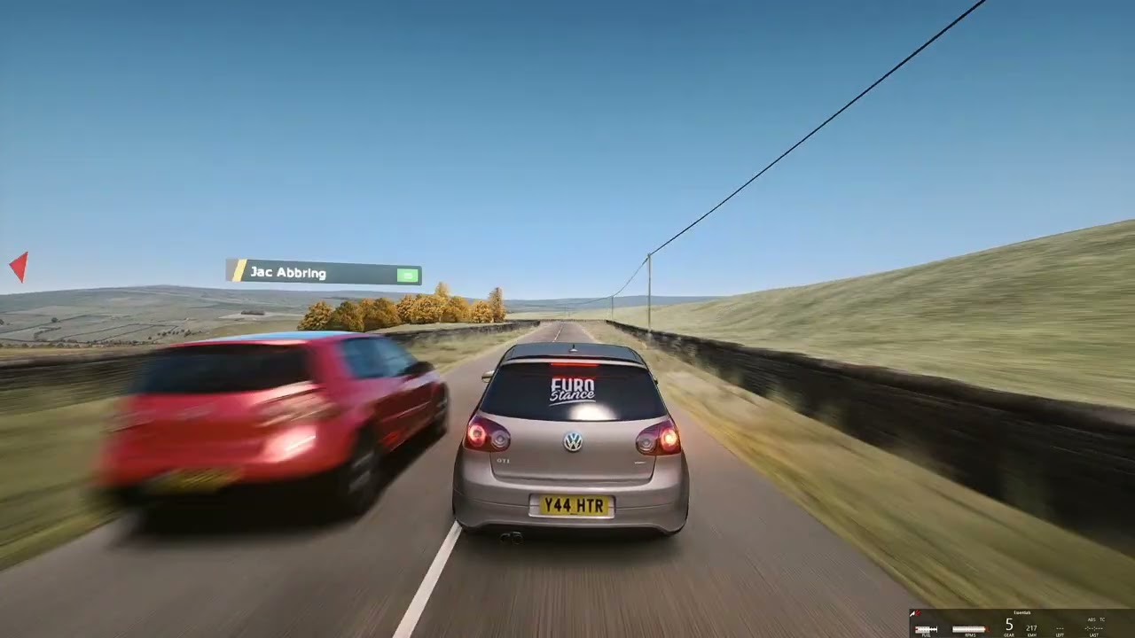 Volkswagen golf mk5 227bhp | asetto corsa | moza r5 gameplay