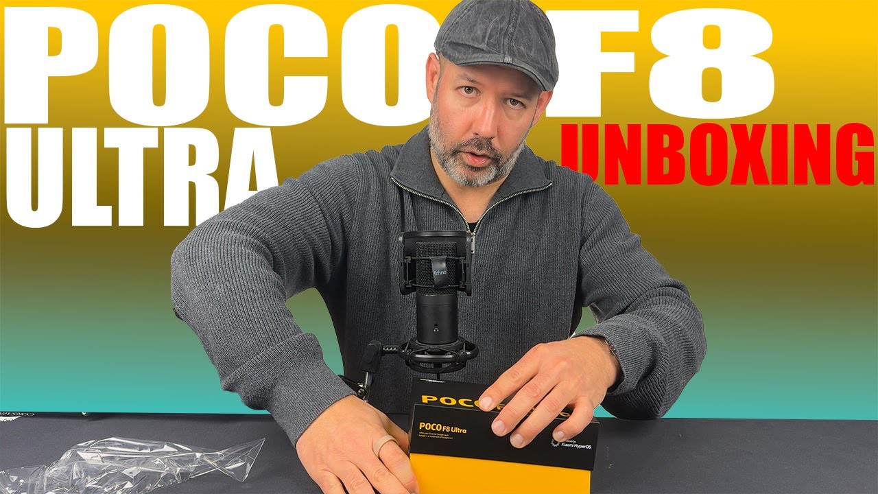 Poco F8 Ultra unboxing